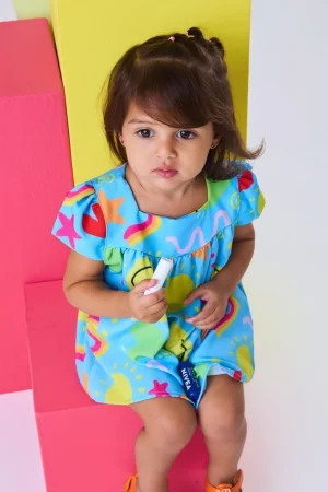 Vestido Baby Sorriso (Com Calcinha)